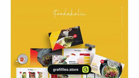 قالب پاورپوینت Foodaholic - Powerpoint Template