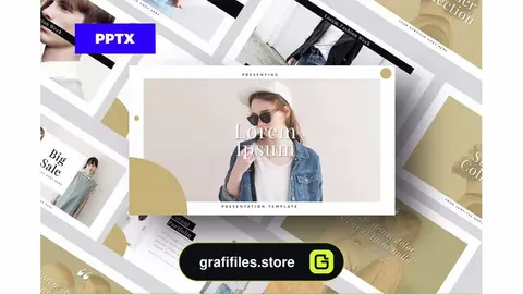 قالب پاورپوینت Gixa - Powerpoint