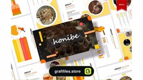 قالب پاورپوینت Honibe | Powerpoint Template