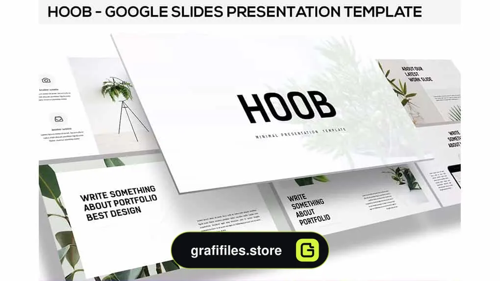 قالب پاورپوینت و گوگل اسلاید Hoob