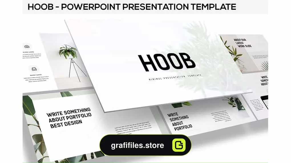 قالب پاورپوینت Hoob