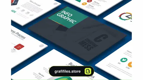 قالب پاورپوینت و گوگل اسلاید اینفوگرافیک