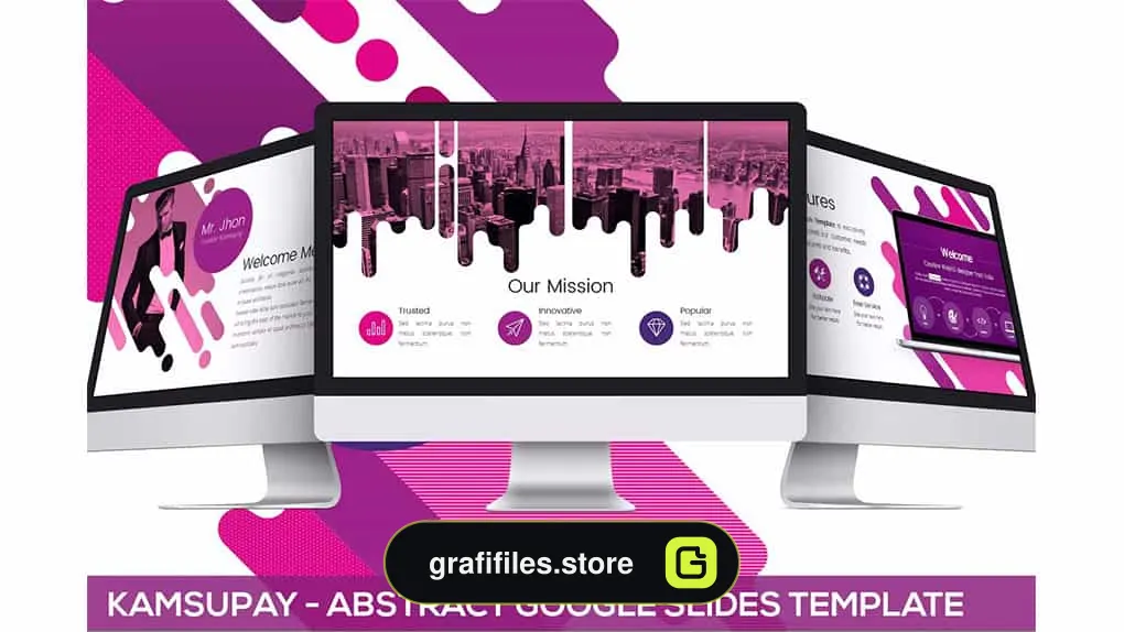 قالب پاورپوینت و گوگل اسلاید Kamsupay Google Slides Template