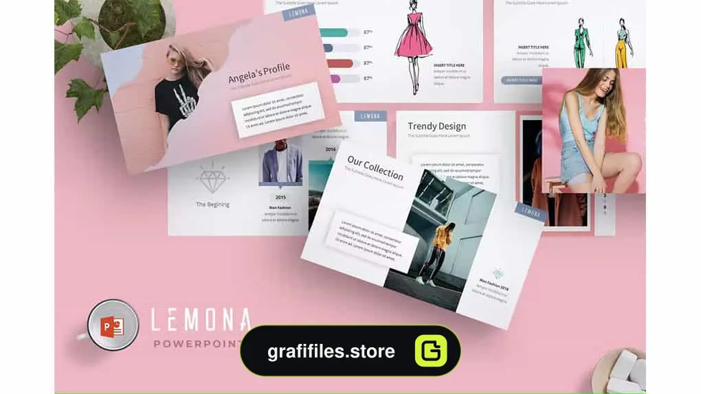 قالب پاورپوینت Lemona - Powerpoint Template
