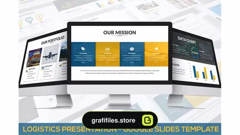 قالب پاورپوینت و گوگل اسلاید Logistics Presentation