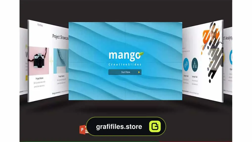 قالب پاورپوینت Mango - Powerpoint Template