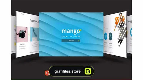 قالب پاورپوینت Mango - Powerpoint Template