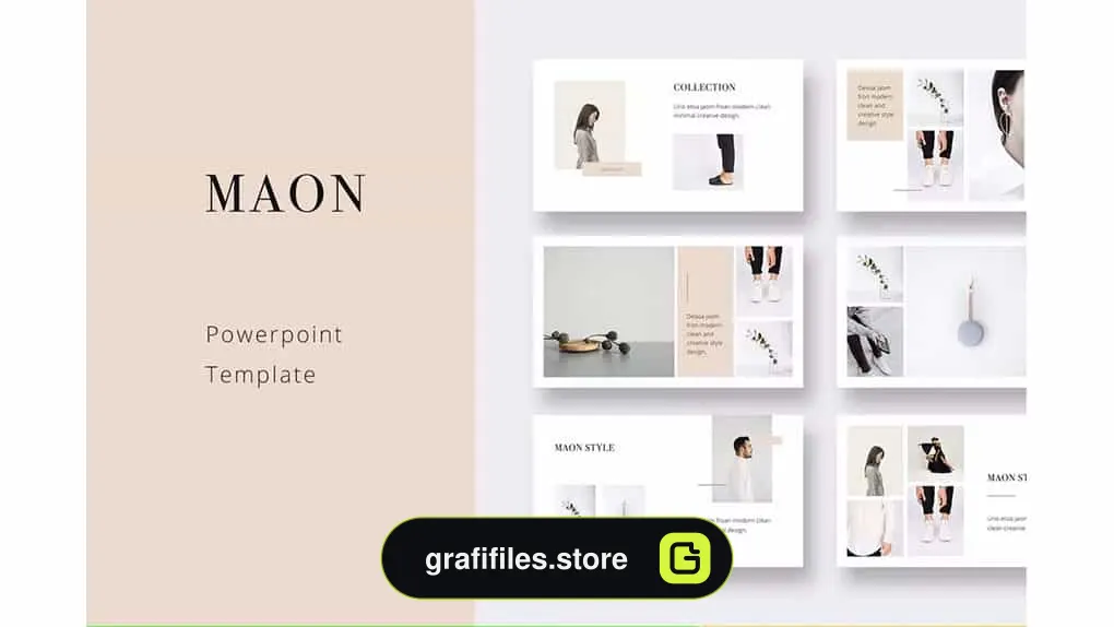 قالب پاورپوینت MAON - Powerpoint Template