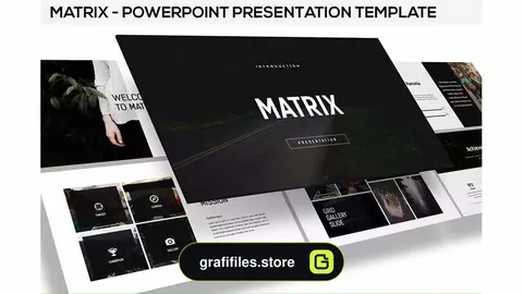 قالب پاورپوینت Matrix