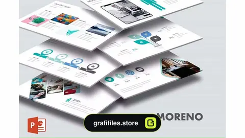 قالب پاورپوینت Moreno - Powerpoint Template