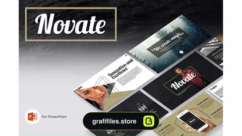 قالب پاورپوینت Novate PowerPoint Presentation Template