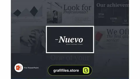قالب پاورپوینت Nuevo PowerPoint Presentation Template