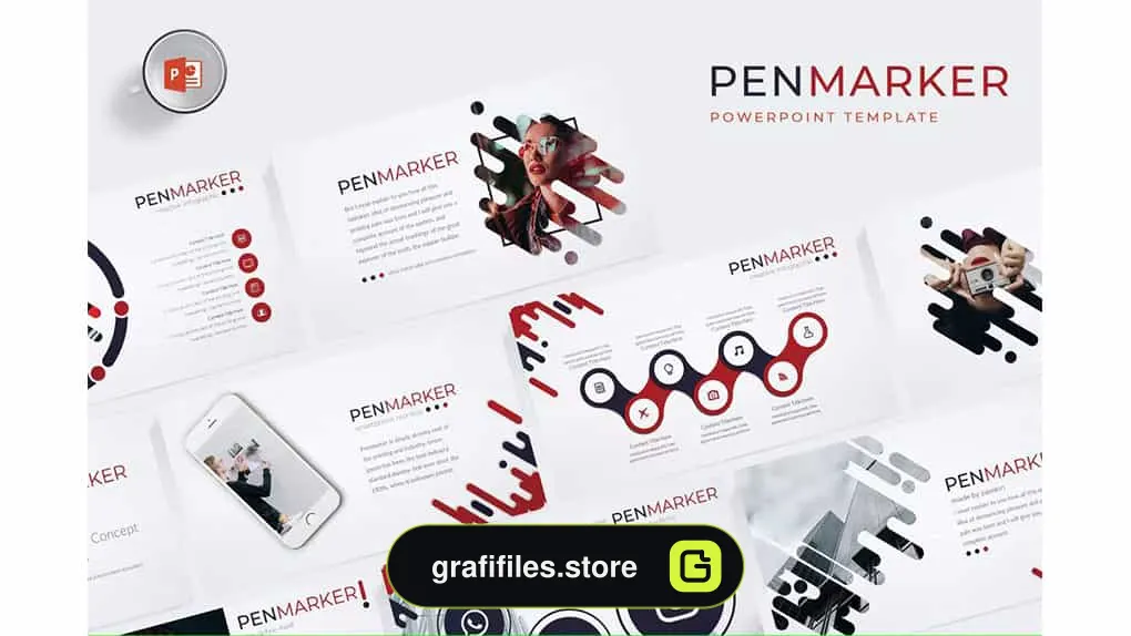 قالب پاورپوینت Penmarker