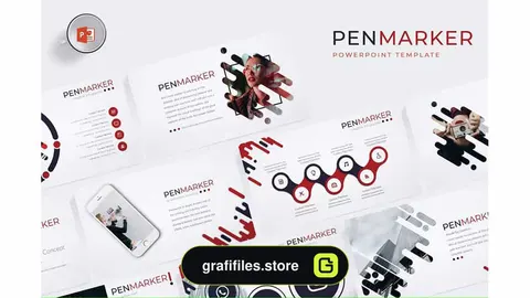 قالب پاورپوینت Penmarker