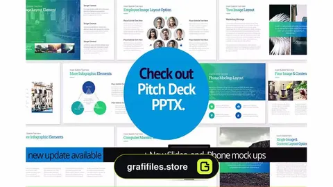 قالب پاورپوینت استارت آپ Pitch Deck Start Up