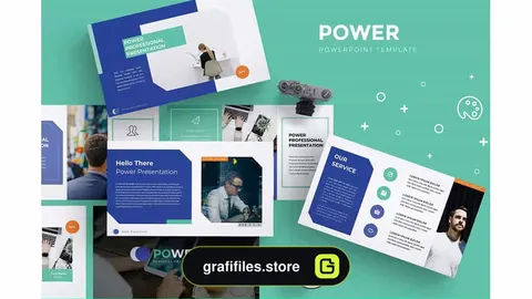 قالب پاورپوینت Power - Powerpoint Template
