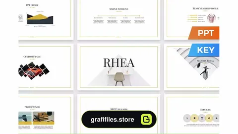 قالب پاورپوینت و کینوت Rhea Presentation Template