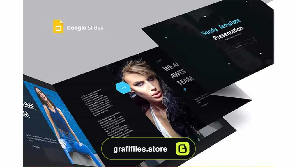 قالب پاورپوینت و گوگل اسلاید Sandy - Google Slides Template
