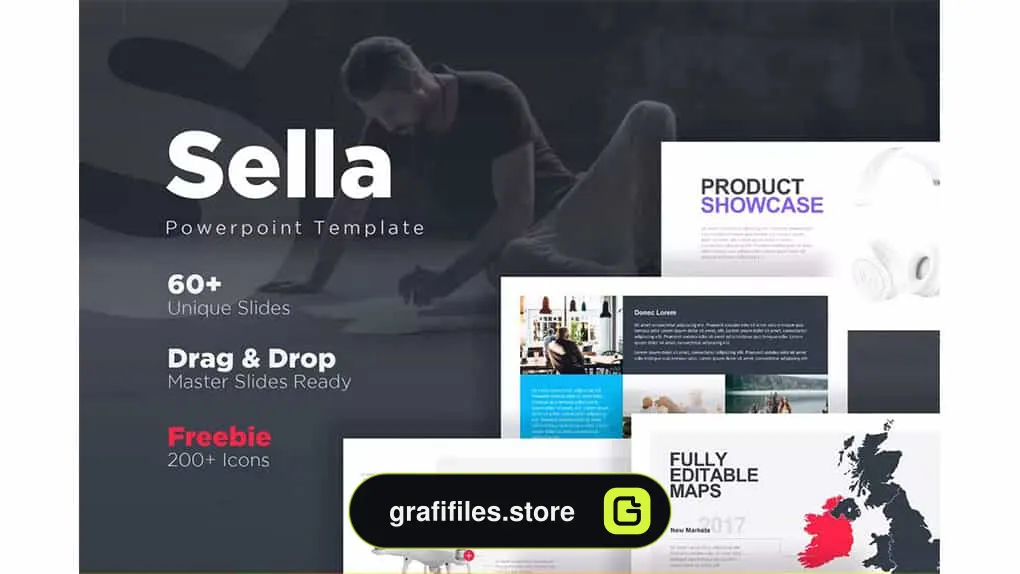 قالب پاورپوینت Sella Powerpoint Template