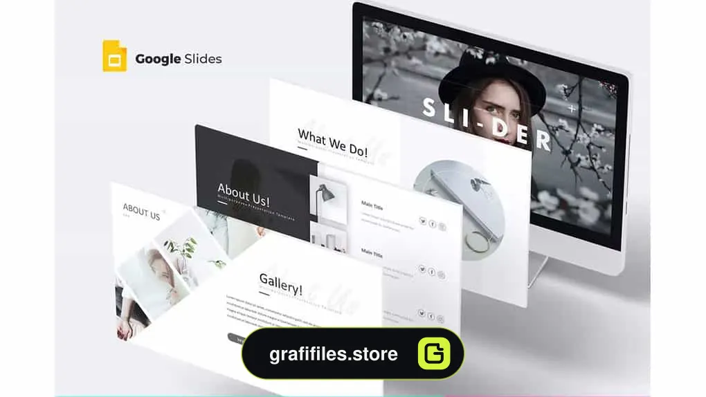 قالب پاورپوینت و گوگل اسلاید Slider - Google Slides Template