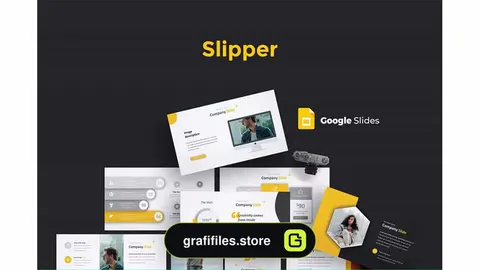 قالب پاورپوینت و گوگل اسلاید Slipper