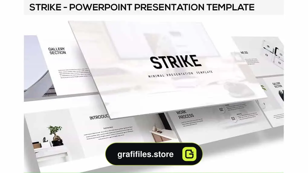 قالب پاورپوینت Strike