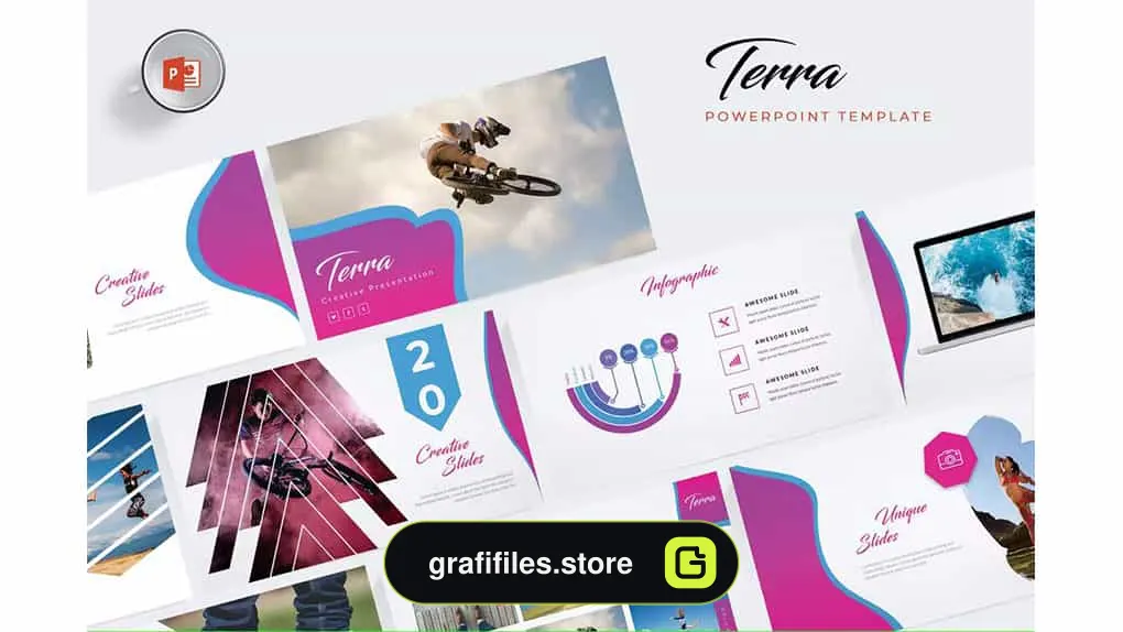 قالب پاورپوینت Terra Powerpoint Template