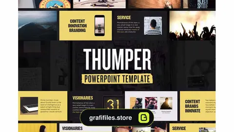 قالب پاورپوینت Thumper