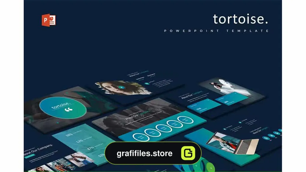 قالب پاورپوینت Tortoise - Powerpoint Template