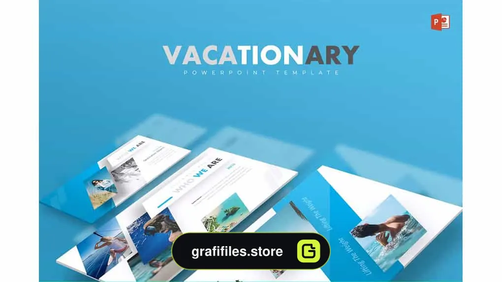 قالب پاورپوینت Vacationary - Powerpoint Template