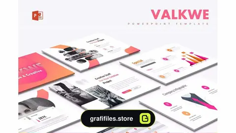 قالب پاورپوینت Valkwe Creative