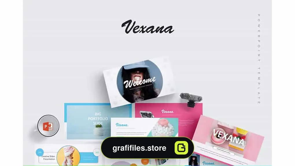 قالب پاورپوینت Vexana - Powerpoint Template
