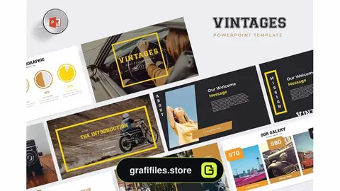 قالب پاورپوینت Vintages Powerpoint - Template