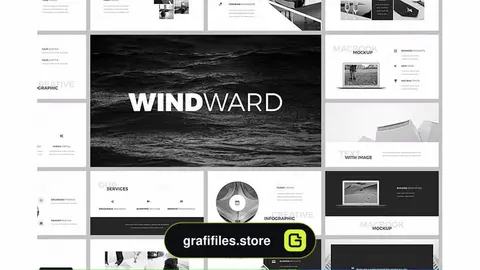 قالب پاورپوینت و کینوت WindWard Presentation Template