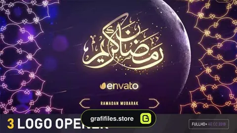 پروژه افترافکت وله ماه قمری رمضان