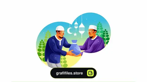 وکتور زکات دادن مرد مسلمان در ماه رمضان