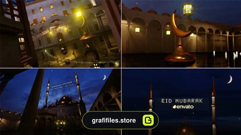 پروژه افترافکت وله عید ماه مبارک رمضان