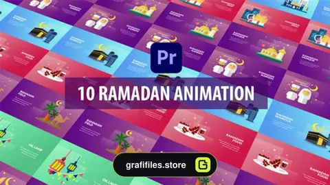 پروژه پریمیر انیمیشن رمضان