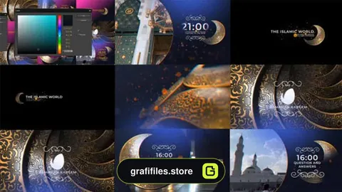 پروژه افترافکت برودکست رمضان