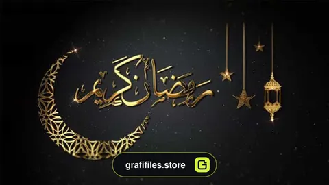 فوتیج کالیگرافی رمضان