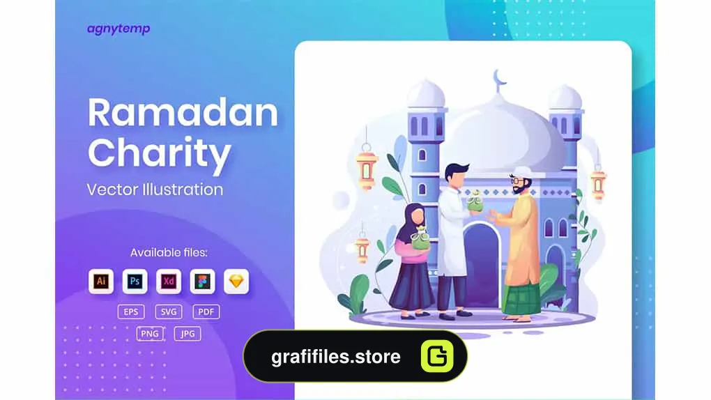 وکتور خیریه رمضان