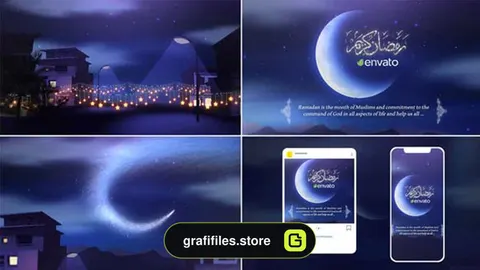 پروژه افترافکت وله عید رمضان