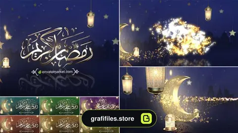 پروژه افترافکت وله عید رمضان Ramadan & Eid Opener 4