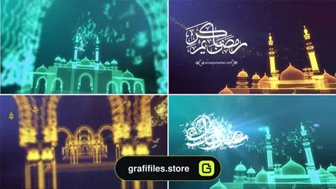 پروژه افترافکت وله عید رمضان Ramadan & Eid Opener