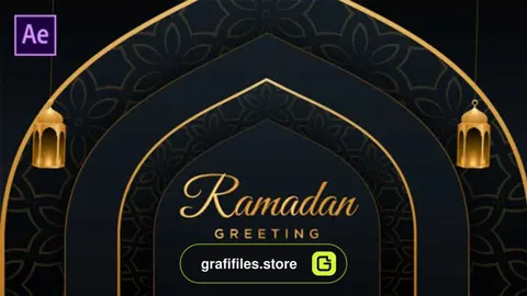 پروژه افترافکت وله تبریک ماه رمضان