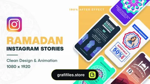 پروژه افترافکت استوری اینستاگرام رمضان