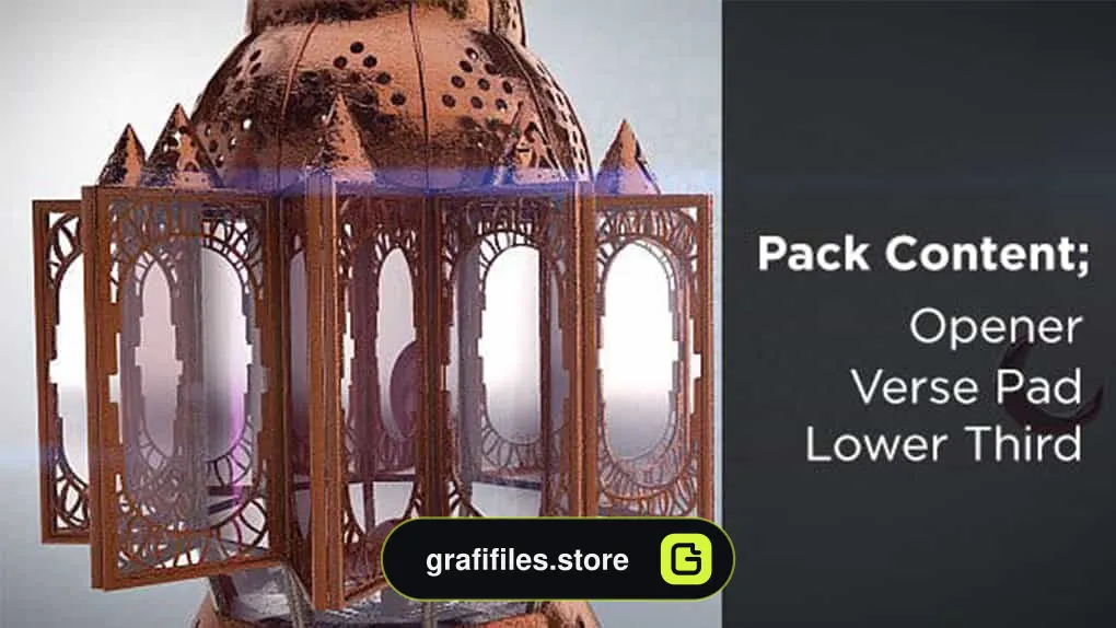 پروژه افترافکت وله رمضان اسلامی Ramadan Islamic Opener Pack