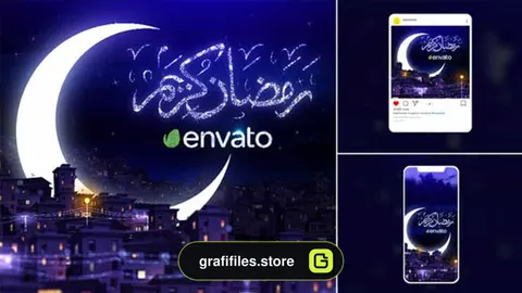 پروژه افترافکت وله رمضان Ramadan kareem
