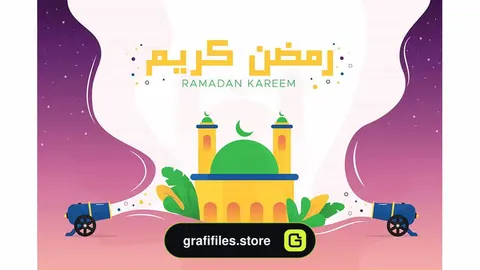 بک گراند رمضان کریم