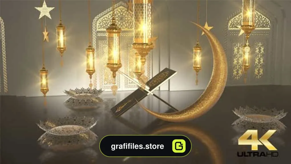 بک گراند تبریک ماه مبارک رمضان